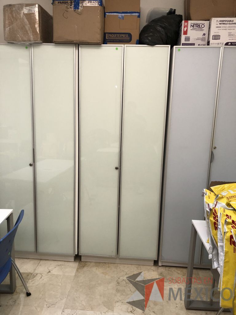 Lote 585 - Gabinete de 2 puertas y 4 entrepaños