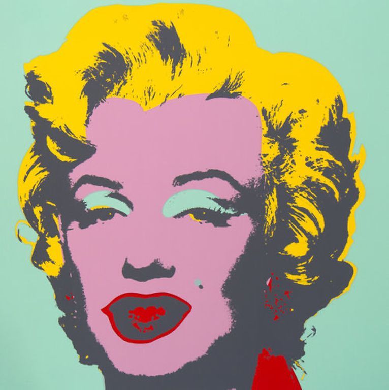 Lote 068 - Andy Warhol - Marilyn Monroe - Serigrafía Ed.Abierta