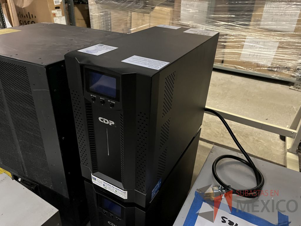 Lote 050 - 12 UPS diferentes modelos, marca GE, TOSHIBA, APC 1500 y CDP - Imagen 49