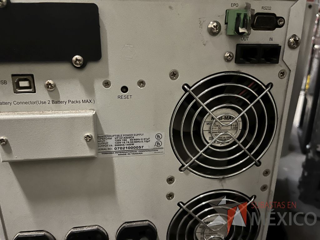 Lote 050 - 12 UPS diferentes modelos, marca GE, TOSHIBA, APC 1500 y CDP - Imagen 41