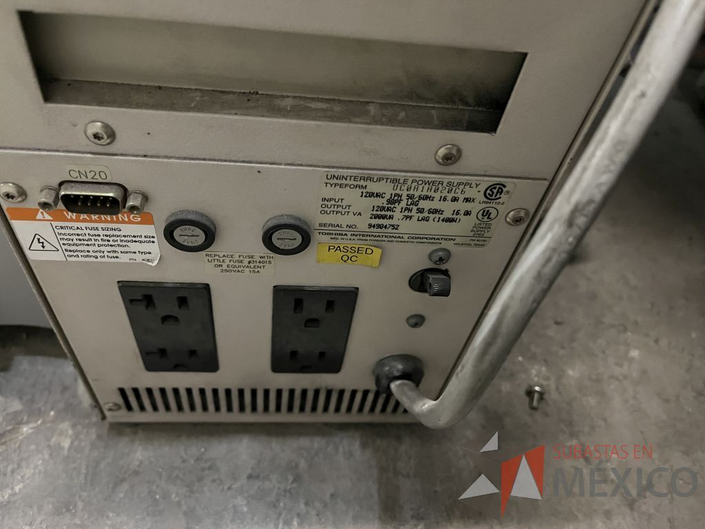 Lote 050 - 12 UPS diferentes modelos, marca GE, TOSHIBA, APC 1500 y CDP - Imagen 40