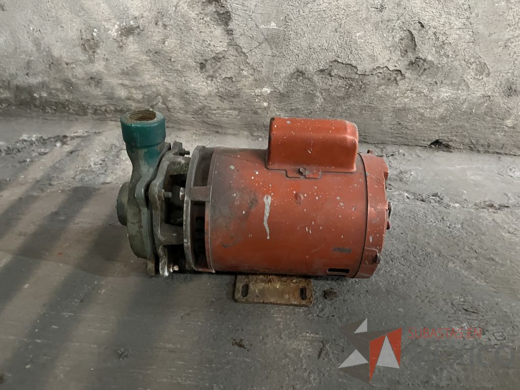 Lote 073 - 1 Compresor, 1 Condensador de aire acondicionado y 1 Bomba de agua metálica - Imagen 5