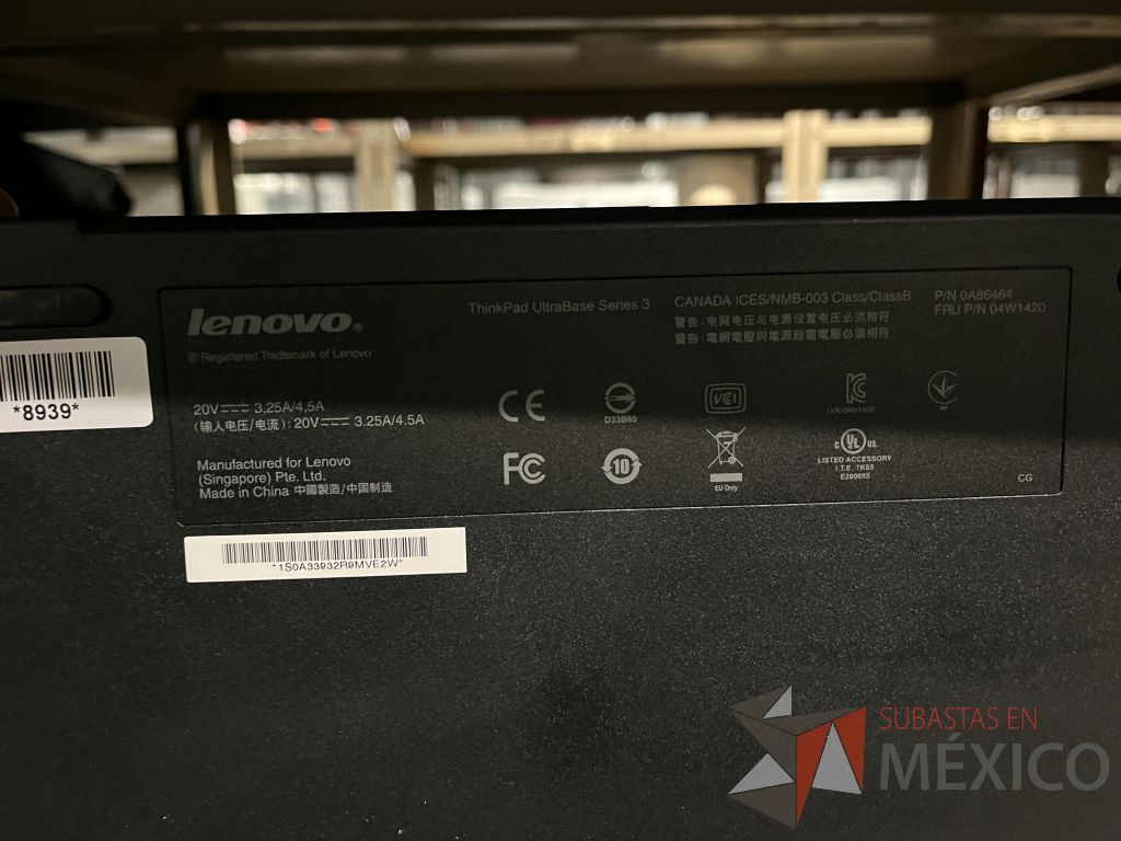 Lote 068 - 251 Digitalizadoras de cheques Canon y 6 Docking station Lenovo - Imagen 7