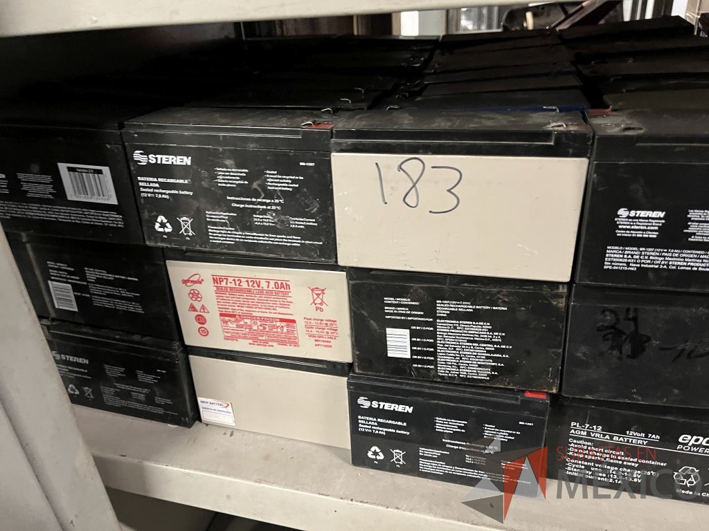 Lote 072 - 358 Baterías varias marcas (Epcom, Genesis, Kaise, Sercom, Steren, ELK, IVO) - Imagen 7