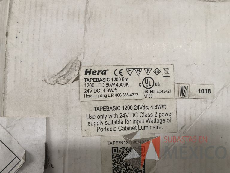 Lote 007 - 7227 Piezas de diferentes componentes (Paneles LED, Fuentes conmutadas, multicontactos, contacto dúplex, termofil, LED Panel, Fuentes de voltaje, etc.) - Imagen 5
