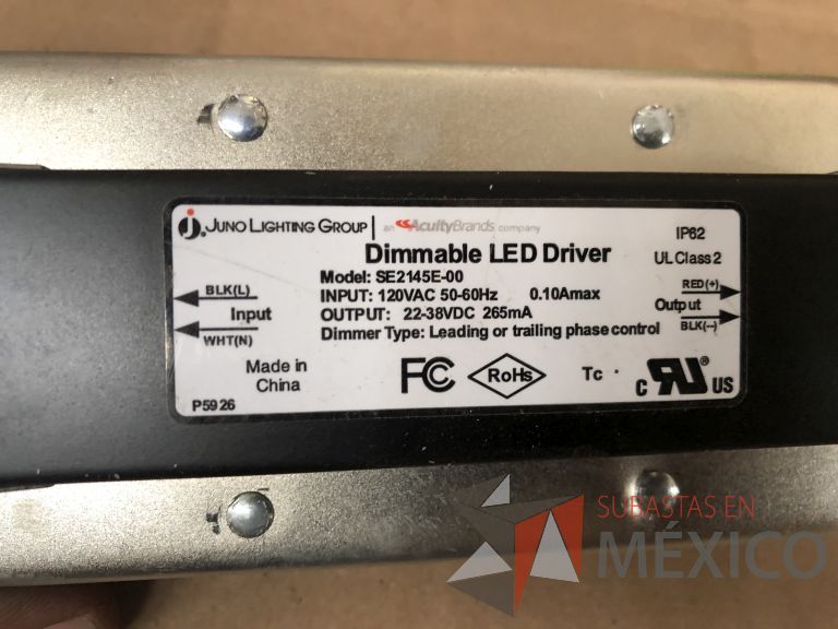 Lote 007 - 7227 Piezas de diferentes componentes (Paneles LED, Fuentes conmutadas, multicontactos, contacto dúplex, termofil, LED Panel, Fuentes de voltaje, etc.) - Imagen 61