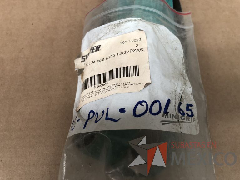 Lote 012 - 2470 Piezas de diferentes materiales (Terminal ojillos, barras de silicón, grano de esmeril, discos depredador, rollos de alambre, limas, bandas, brocas, tarrajas, vidrios, lijas, electrodos, cuchillas, entre otros) - Imagen 201