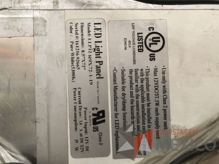 Lote 007 - 7227 Piezas de diferentes componentes (Paneles LED, Fuentes conmutadas, multicontactos, contacto dúplex, termofil, LED Panel, Fuentes de voltaje, etc.) - Imagen 223