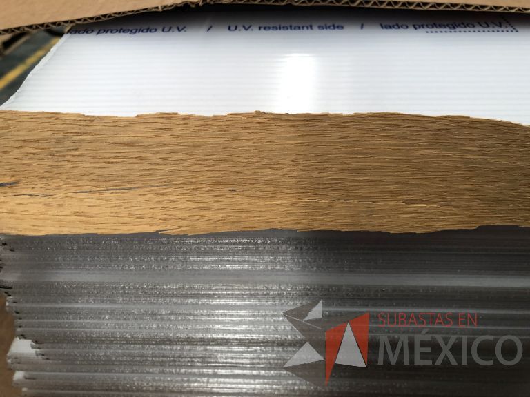 Lote 009 - 1250 mts Chapas madera NAV SANTORINI hoja 640 mm x 2500 mm - Imagen 7