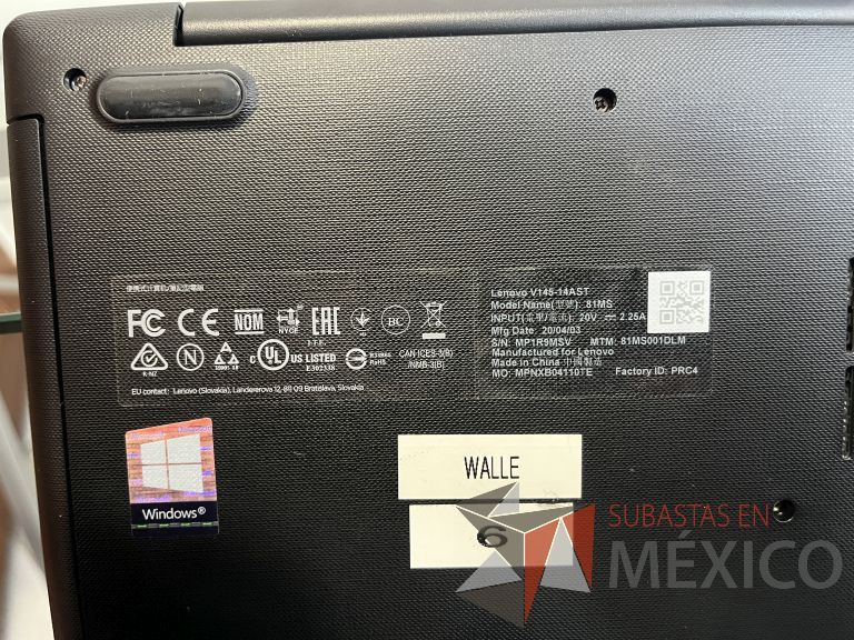 Lote 082 - Laptop Lenovo con 8 GB RAM, 500 GB HDD. Modelo: VI45-14AST - Imagen 3