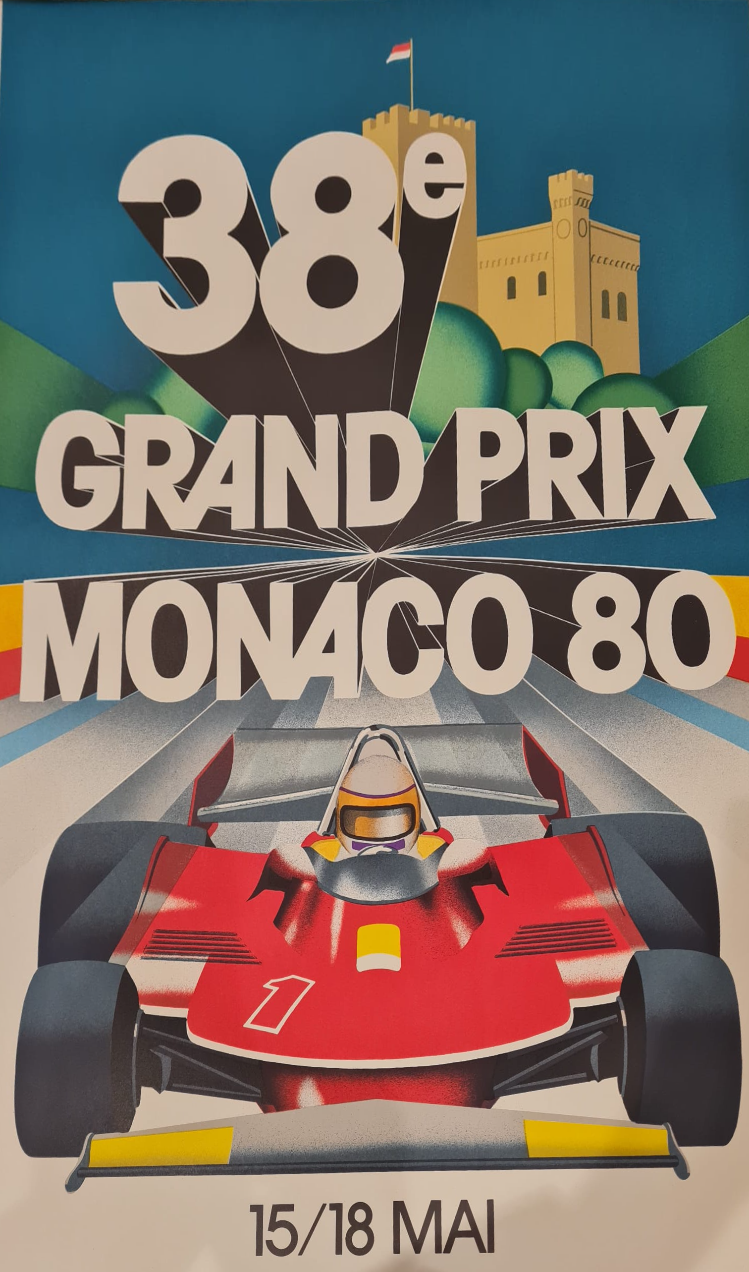 Lote 150 - 38e Grand Prix de Monaco 80