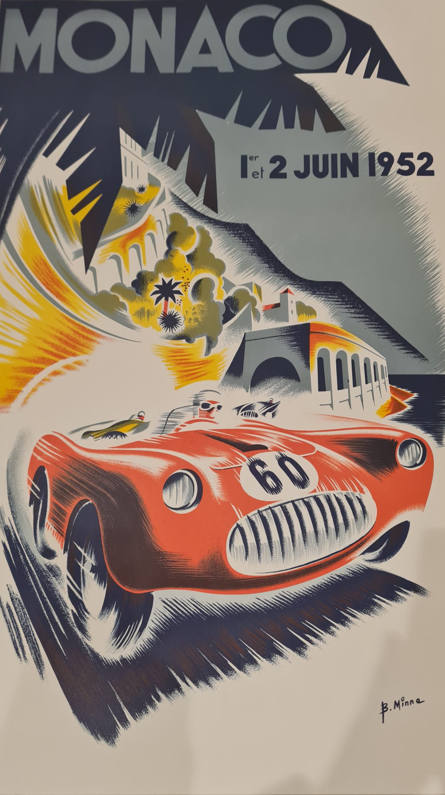 Lote 153 - “Monaco 1er et 2 juin 1952”