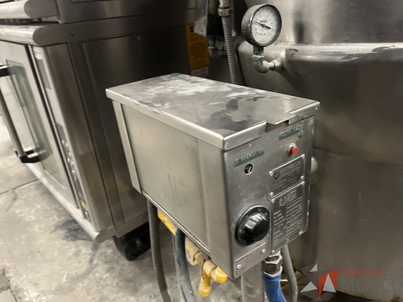 Lote 057 - Marmita 240 lats. Presión de vapor máxima 2.1 kg /cm2, Gas LP, INTERTECNIA - Imagen 15