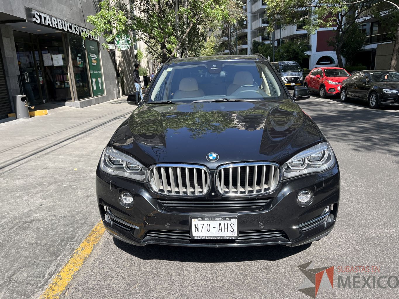 Lote 001 - Camioneta BMW X5 xDrive50iA Security Automático 2015 (Nivel de resistencia VR4)