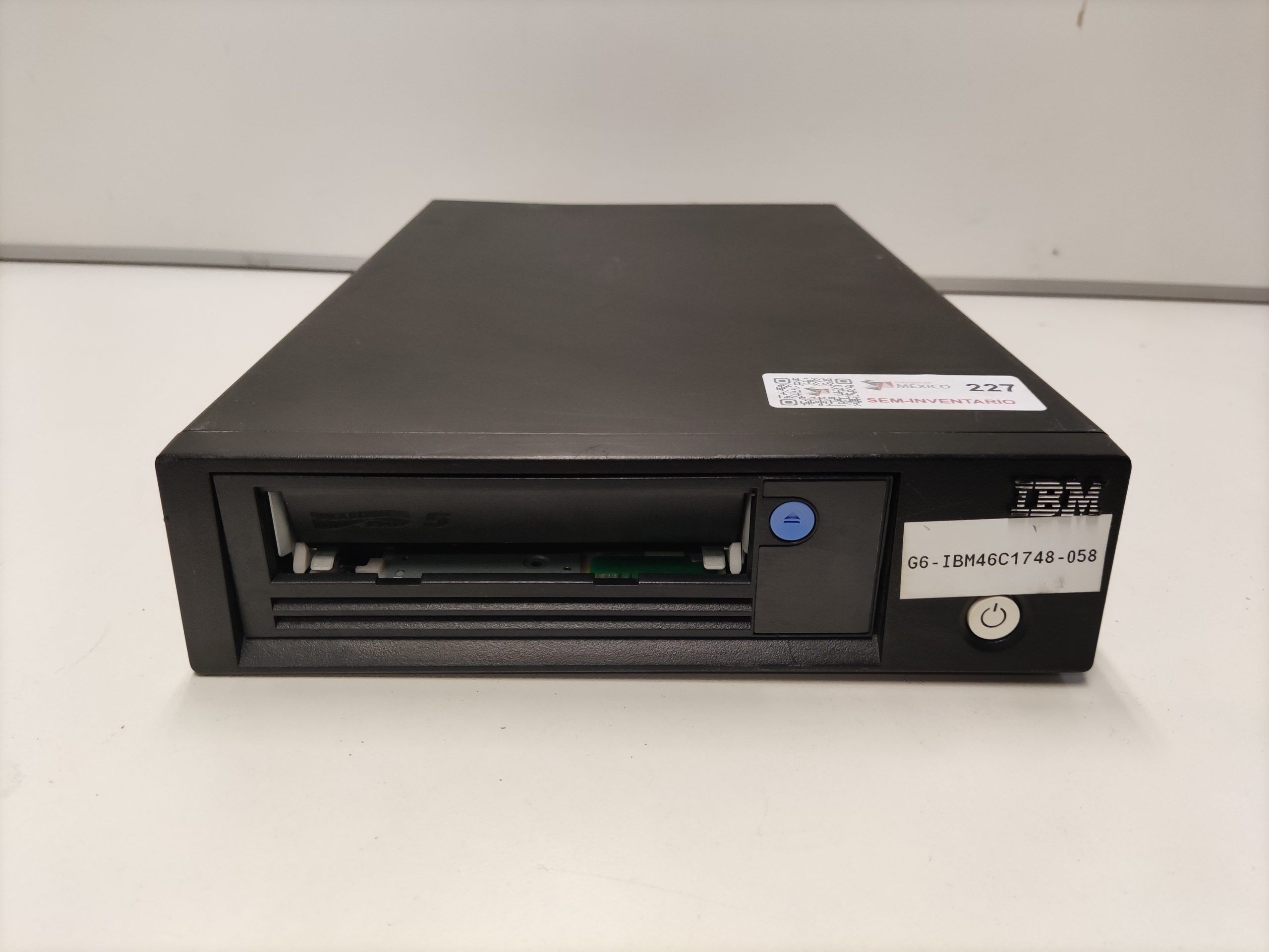 OPT 0138 - Accionamiento de almacenamiento de cartucho de cinta LTO 6000 gb