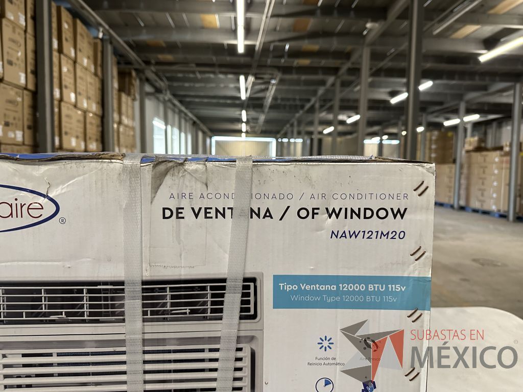 Lote 400 - 5 Aires Acondicionados tipo Ventana NEOAIRE, Modelo: NAW121M20, 12000 BTU, 115v - Imagen 7