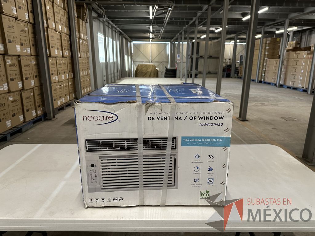 Lote 400 - 5 Aires Acondicionados tipo Ventana NEOAIRE, Modelo: NAW121M20, 12000 BTU, 115v - Imagen 8