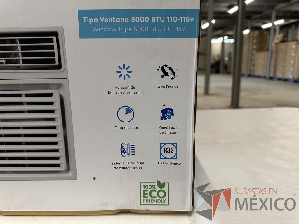 Lote 042 - 5 Aires Acondicionados tipo Ventana NEOAIRE, Modelo: NAW051, 5000 BTU, 110-115v - Imagen 6