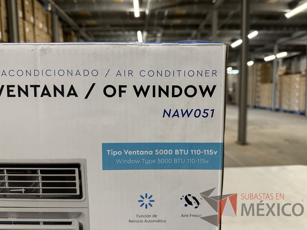 Lote 042 - 5 Aires Acondicionados tipo Ventana NEOAIRE, Modelo: NAW051, 5000 BTU, 110-115v - Imagen 7