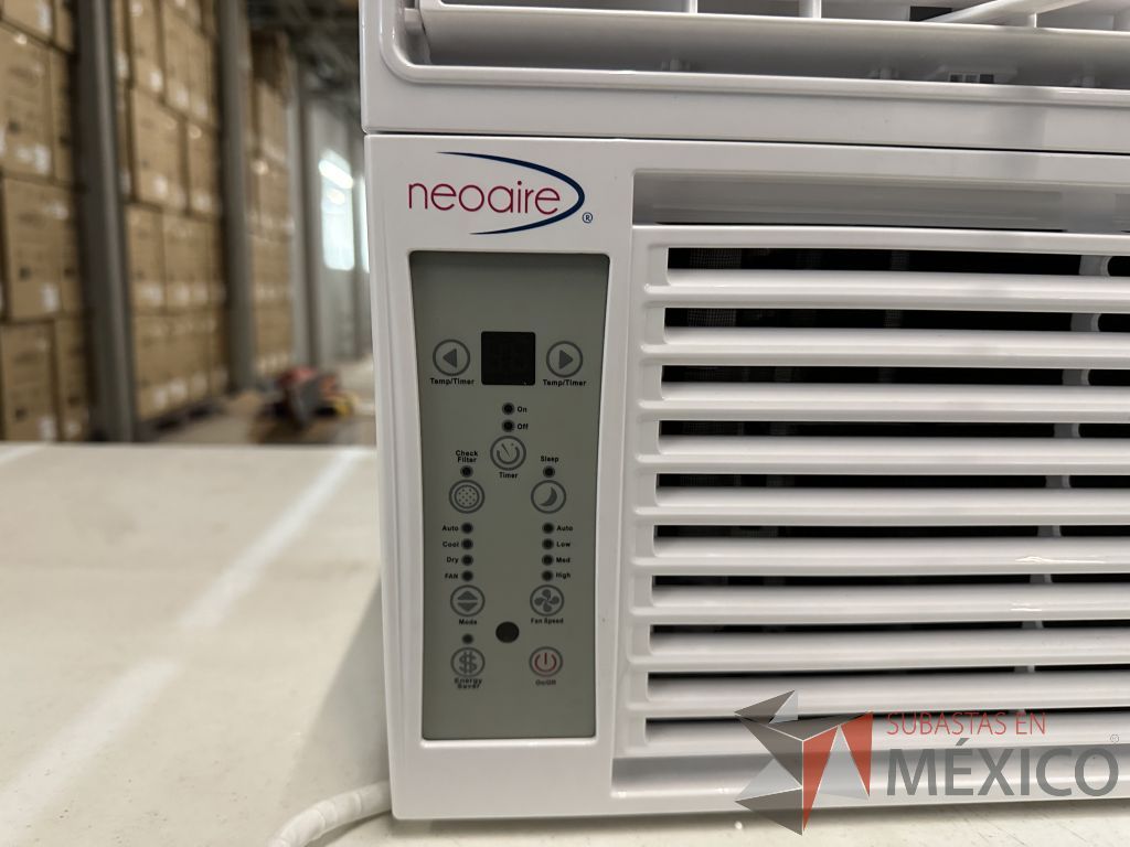 Lote 019 - Aire Acondicionado tipo Ventana NEOAIRE, Modelo: NAW081M20, 8000 BTU, 115v - Imagen 12