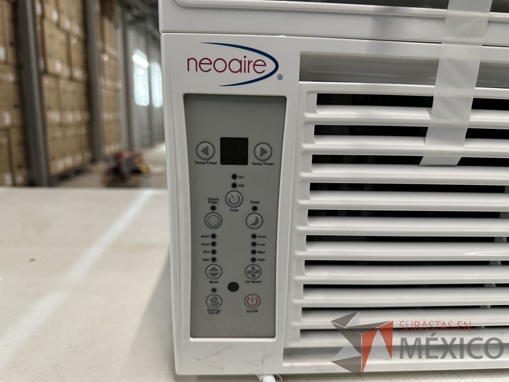Lote 026 - Aire Acondicionado tipo Ventana NEOAIRE, Modelo: NAW081, 8000 BTU, 110-115v - Imagen 13
