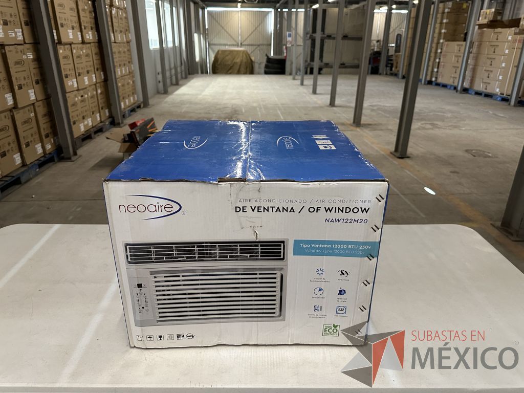 Lote 014 - Equipo de Aire Acondicionado tipo ventana Neoaire NAW122M20, 1 Ton, Frío, 220 Volts - Imagen 21