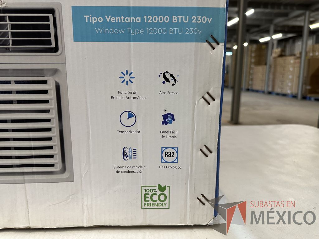 Lote 032 - Aire Acondicionado tipo Ventana NEOAIRE, Modelo: NAW122M20, 12000 BTU, 230v - Imagen 5