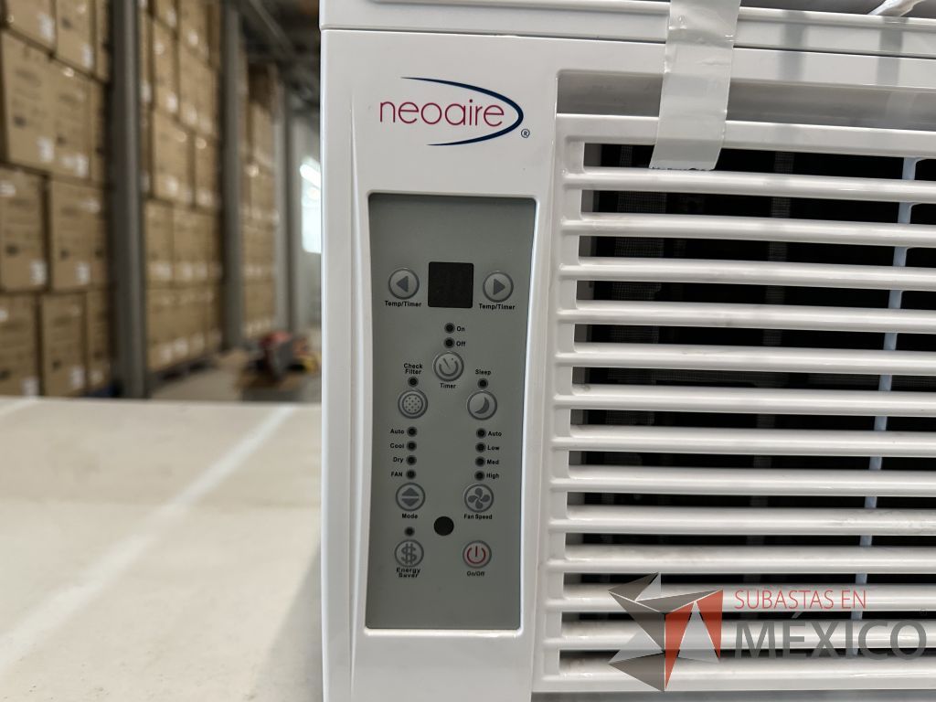 Lote 014 - Equipo de Aire Acondicionado tipo ventana Neoaire NAW122M20, 1 Ton, Frío, 220 Volts - Imagen 9