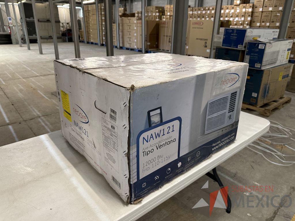 Lote 030 - 3 Equipos de Aires Acondicionados tipo ventana Neoaire NAW121, 1 Ton, Frío, 110 Volts - Imagen 19