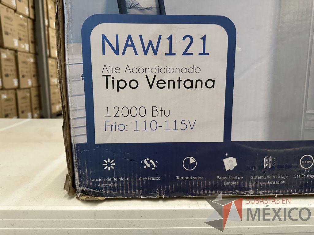 Lote 037 - Aire Acondicionado tipo Ventana NEOAIRE, Modelo: NAW121, 12000 BTU, 110-115v - Imagen 6