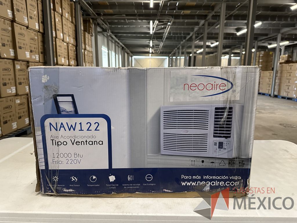 Lote 024 - Equipo de Aire Acondicionado tipo ventana Neoaire NAW122, 1 Ton, Frío, 220 Volts - Imagen 15