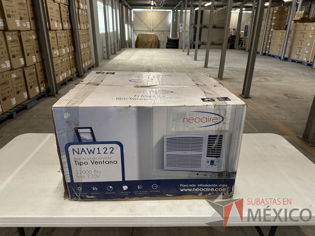 Lote 024 - Equipo de Aire Acondicionado tipo ventana Neoaire NAW122, 1 Ton, Frío, 220 Volts - Imagen 14