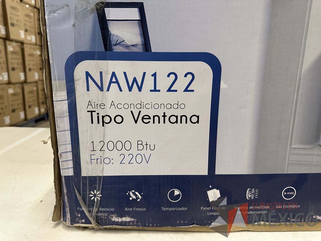 Lote 024 - Equipo de Aire Acondicionado tipo ventana Neoaire NAW122, 1 Ton, Frío, 220 Volts - Imagen 12