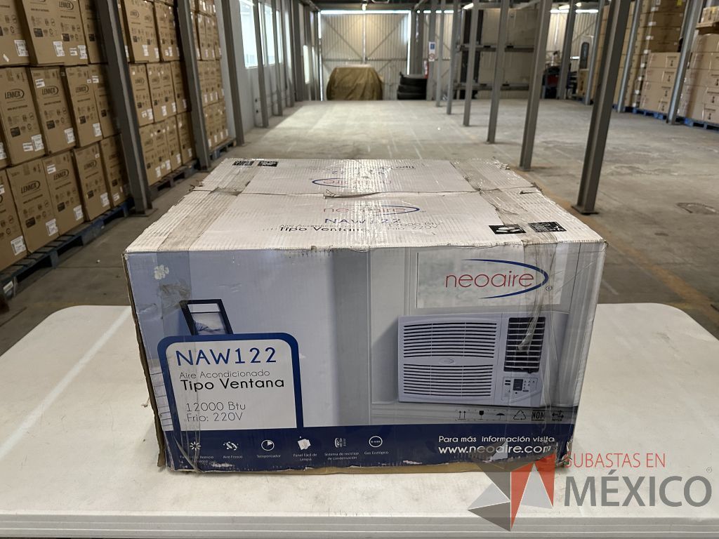 Lote 043 - Aire Acondicionado tipo Ventana NEOAIRE, Modelo: NAW122, 12000 BTU, 220v - Imagen 11
