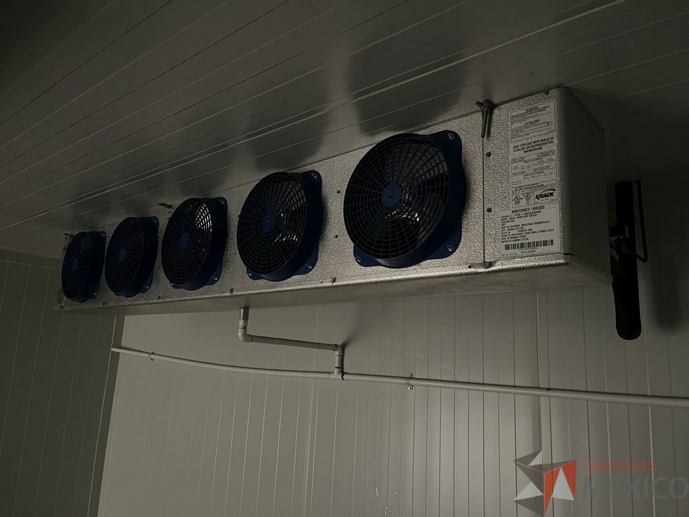 Lote 001 - Evaporador para cámara frigorífica de 5 ventiladores - Imagen 5
