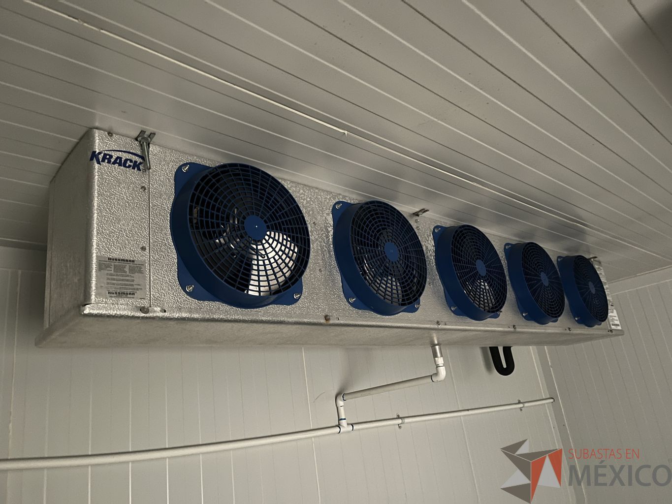 Lote 001 - Evaporador para cámara frigorífica de 5 ventiladores - Imagen 7