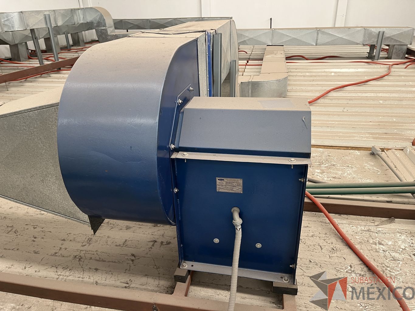 Lote 006 - Colector de polvo, MOTOR: 1HP, 1432 RPM, INCLUYE 14 mts. Aprox. de ducteria - Imagen 6