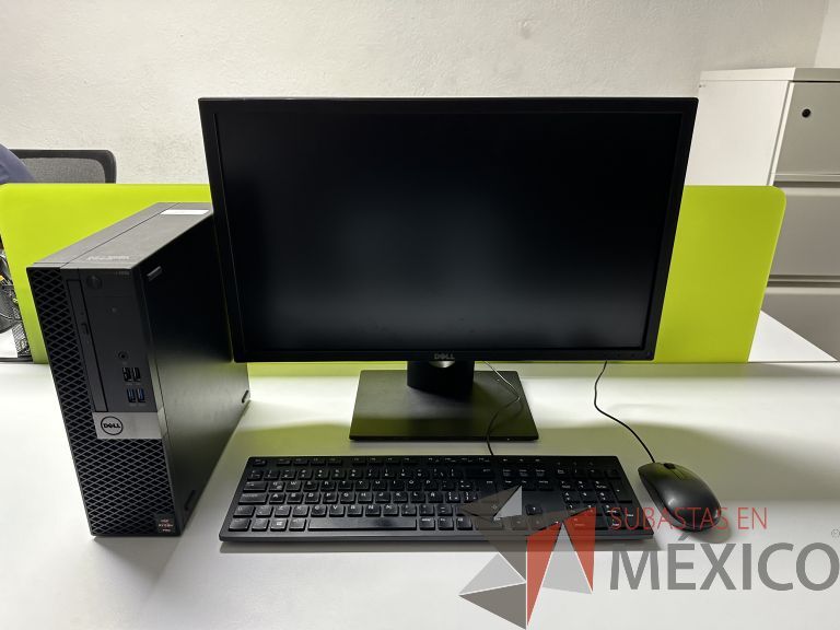 Lote 005 - Computadora de Escritorio de Alto Rendimiento marca Dell Optiplex 5055 SFF, 16 GB RAM, Disco duro de 500 GB y Monitor DELL 24″, de Alta Resolución Modelo: E2417H - Imagen 7