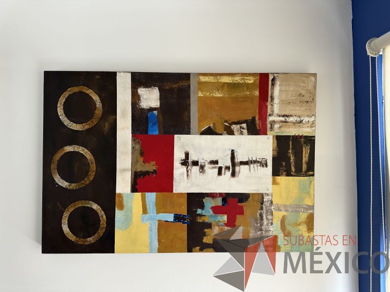 Lote 027 - Autor: Paola González M., Técnica: Óleo, Título: The West - Imagen 5