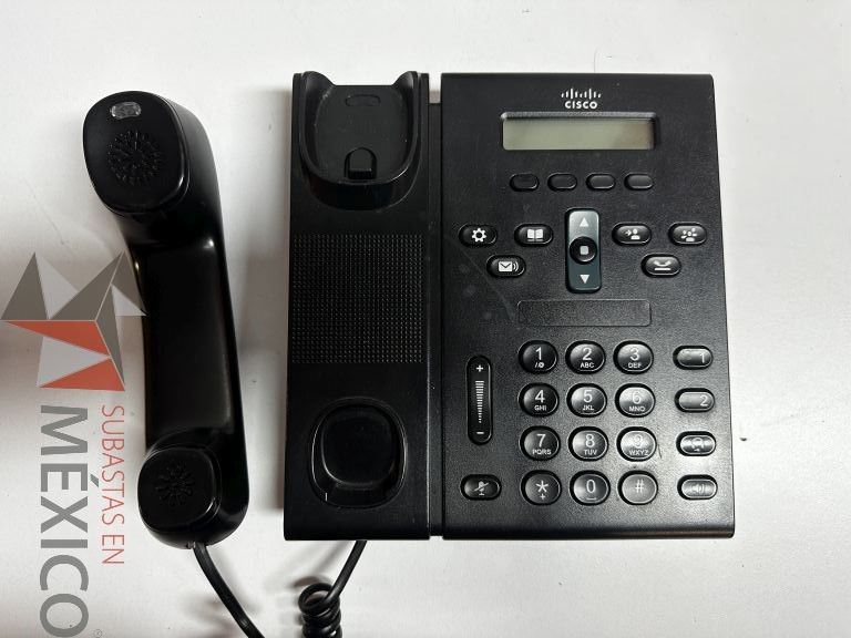 Lote 247 - 4 Teléfonos IP YEALINK y CISCO, Modelo: T48U y CP - 6921