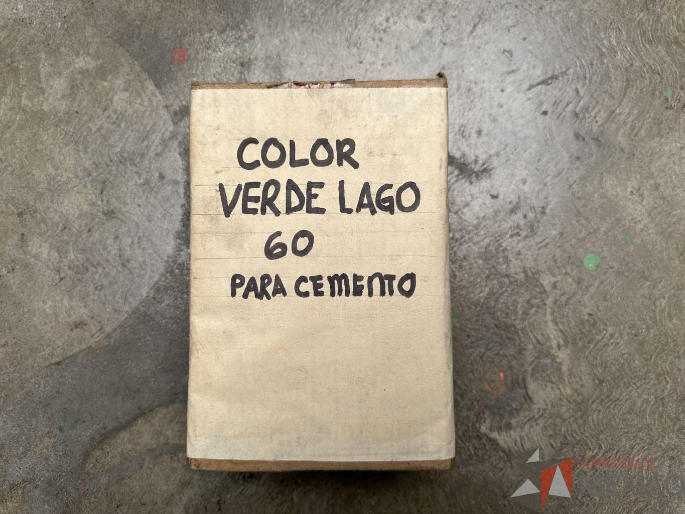 Lote 010 - Lote de 25 kilos de color para cemento varias presentaciones - Imagen 14