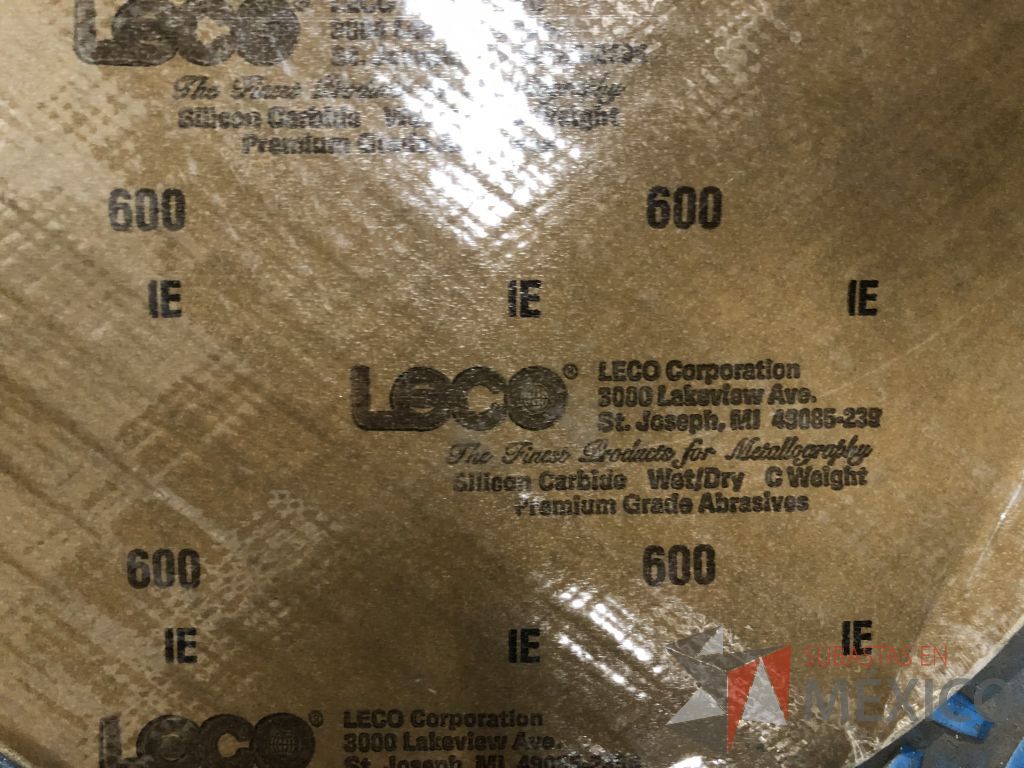 Lote 026 - LECO Silicon carbide wet/dry - 600 Discos abrasivos y 8.4 KG de Electrodos - Imagen 15