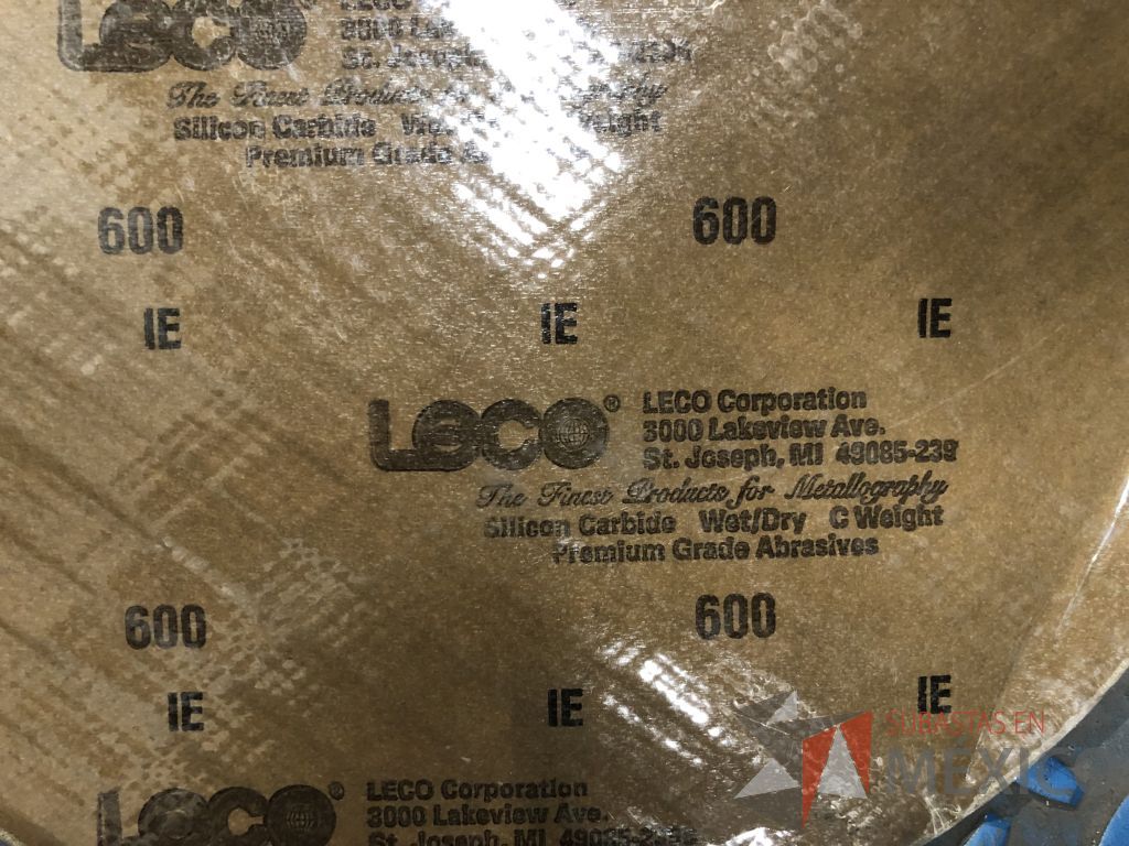 Lote 026 - LECO Silicon carbide wet/dry - 600 Discos abrasivos y 8.4 KG de Electrodos - Imagen 14