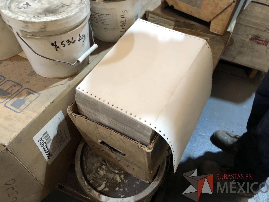 Lote 066 - 109 Caja Cinta Ribbon - 16650 Etiquetas Papel Bond - 30 Tarjetas - Imagen 2