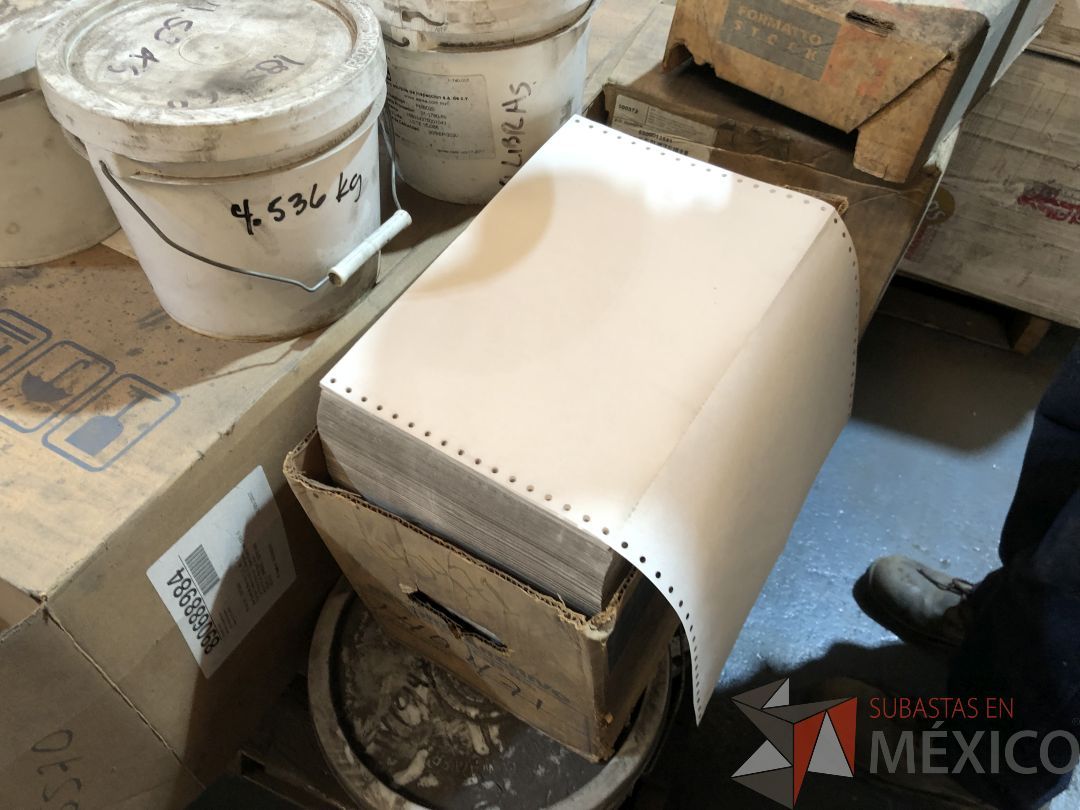 Lote 066 - 109 Caja Cinta Ribbon - 16650 Etiquetas Papel Bond - 30 Tarjetas - Imagen 3