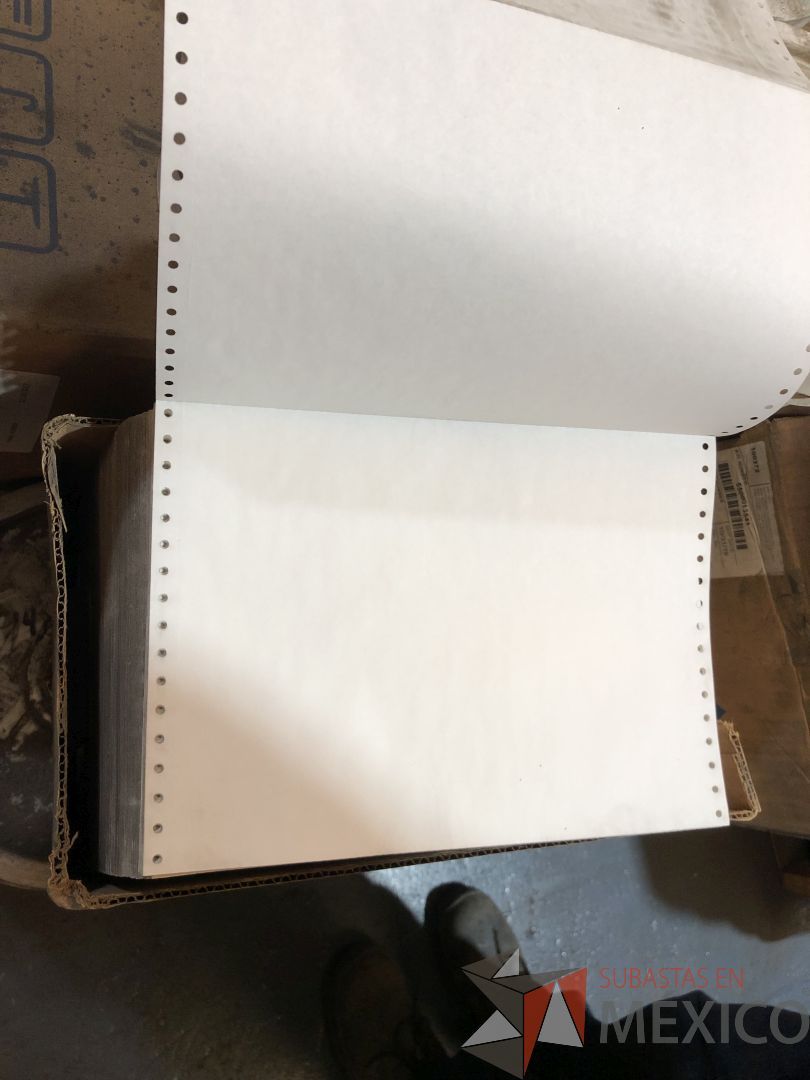 Lote 066 - 109 Caja Cinta Ribbon - 16650 Etiquetas Papel Bond - 30 Tarjetas - Imagen 6