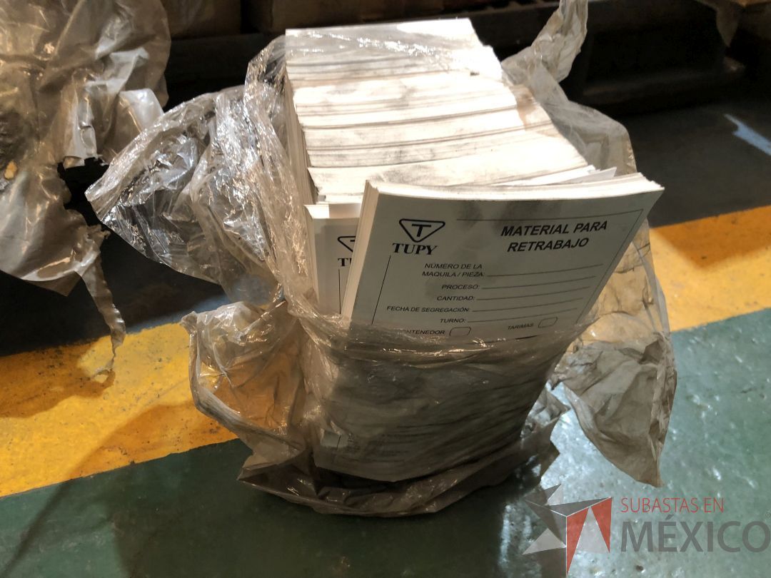 Lote 066 - 109 Caja Cinta Ribbon - 16650 Etiquetas Papel Bond - 30 Tarjetas - Imagen 33