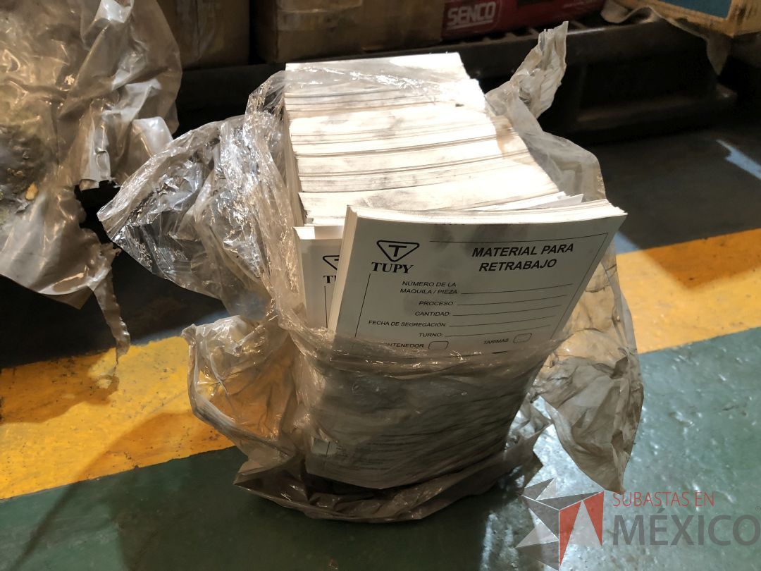 Lote 066 - 109 Caja Cinta Ribbon - 16650 Etiquetas Papel Bond - 30 Tarjetas - Imagen 34