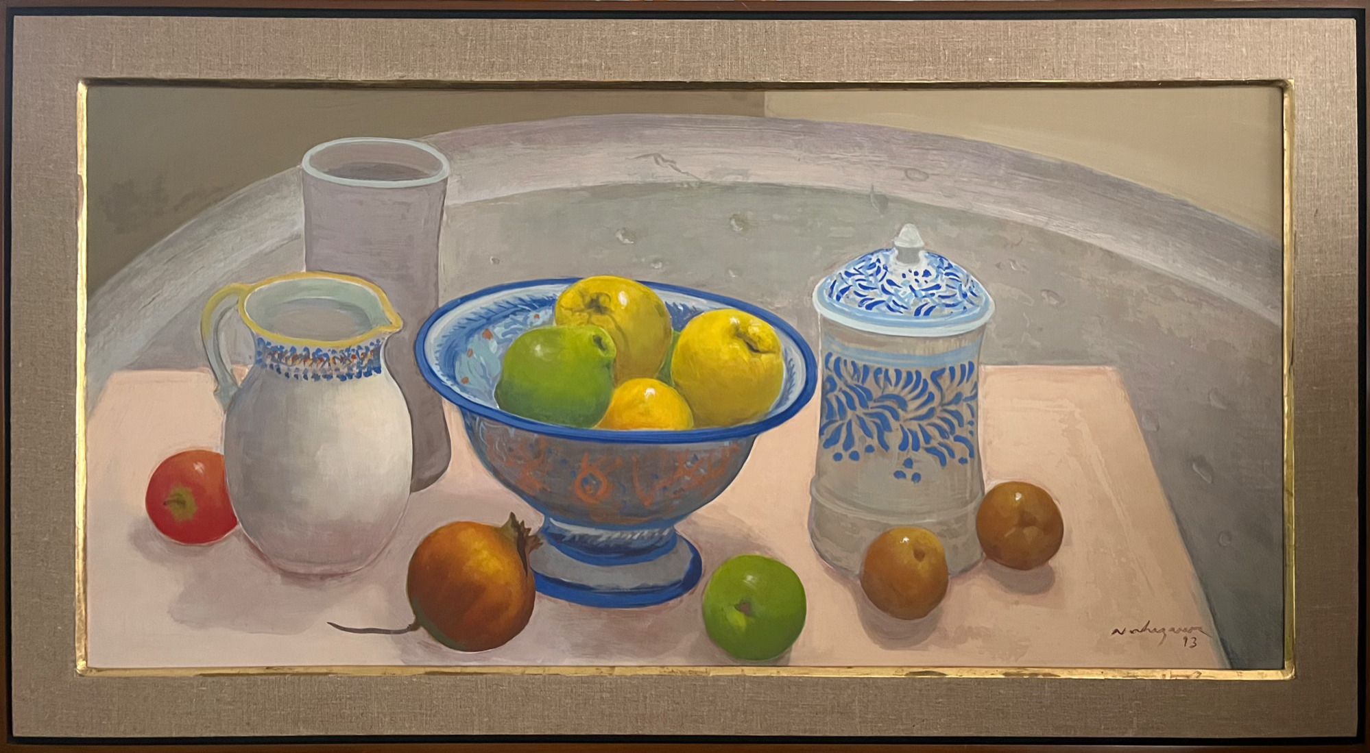 Lote 014 - Luis Nishizawa Flores - Sin título - Acrílico sobre plancha metálica - Imagen 2