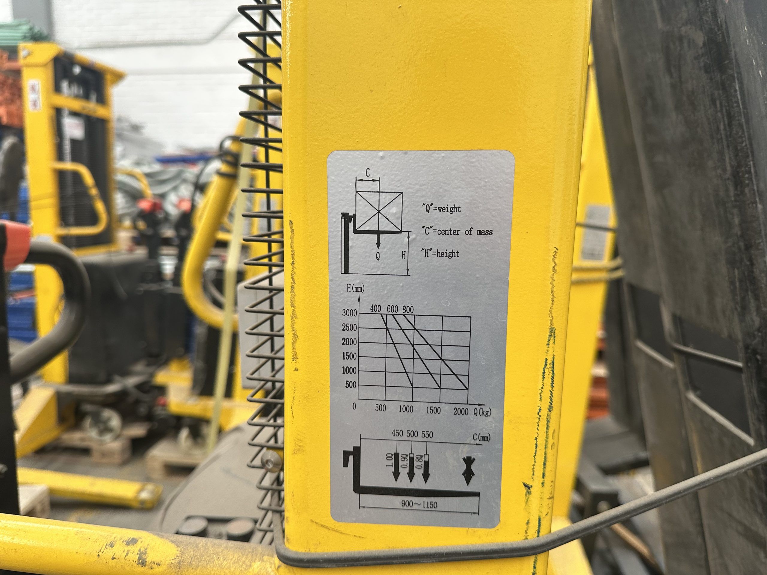 Lote 017 - Apilador eléctrico - Semi-Electric Stacker - CTD20/30 - Capacidad 2,000 kg - Imagen 6
